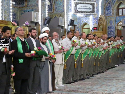 مراسم خطبه خوانی درحرم مطهر امام حسین ( ع)