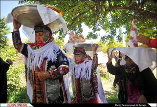 آیین سنتی قوچ گذار در روستای برده کلات/گزارش تصویری