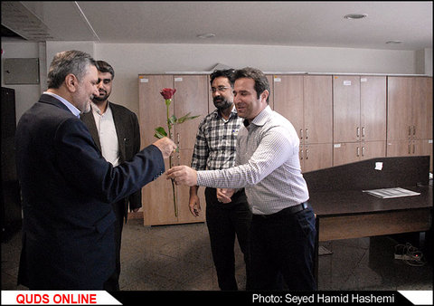 دیدار مدیران استان از روزنامه قدس