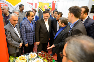 نمایشگاه بین المللی محصولات کشاورزی و صنایع وابسته ایران و کشورهای c.i.s افتتاح شد