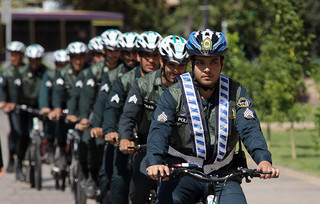 پلیس دوچرخه سوار در شهر دوچرخه ها راه اندازی می شود
