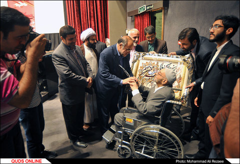 مراسم تکریم خبرنگاران توسط بسیج رسانه در مشهد