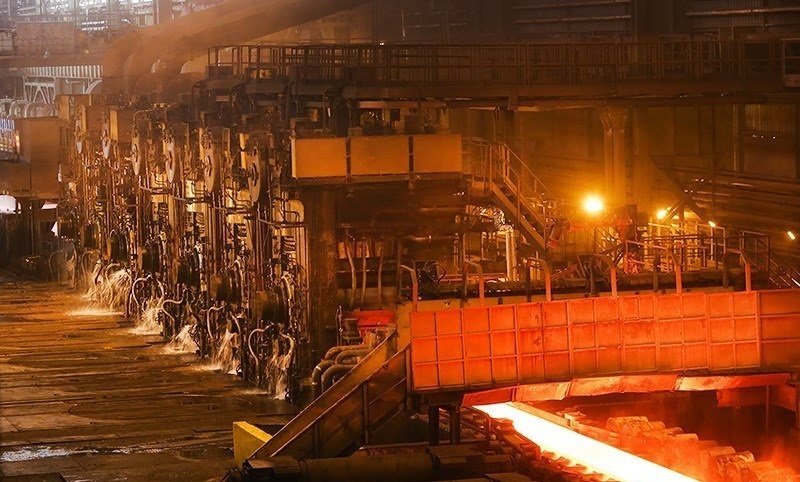 تولید ورق ساخت لوله های احیا مستقیم فولاد چادرملو در فولاد مبارکه‏