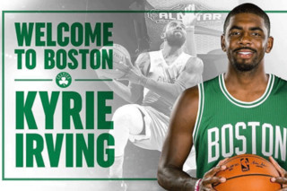 انتقال بزرگ در بسکتبال NBA/ کایری اروینگ به بوستون سلتیکس پیوست