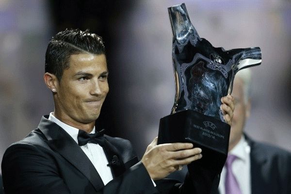 کریستیانو رونالدو بهترین بازیکن فصل اروپا شد