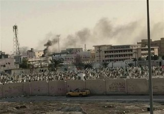 نظامیان سعودی مسجد «عین الحسین» العوامیه را تخریب کردند