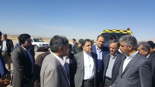 وزیر راه و شهرسازی به منظور افتتاح چندین پروژه عمرانی وارد استان کرمان شد