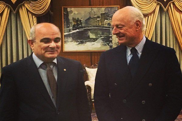 سفیر روسیه در تهران با «دی میستورا» دیدار کرد
