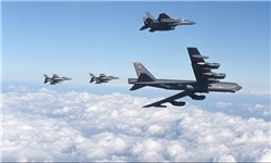 جنگنده‌های اف ۱۵ کره جنوبی ۸ بمب نزدیکی مرز کره شمالی پرتاب کردند