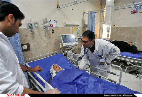 بازديد از بيمارستان ثامن الائمه(ع) شهرستان چناران