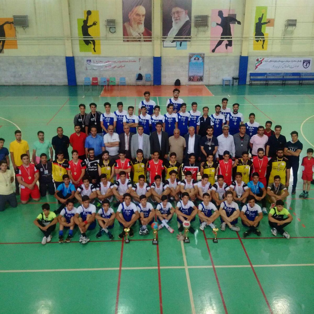 تربت جام میزبان مسابقات هندبال نوجوانان منطقه یک کشور شد 