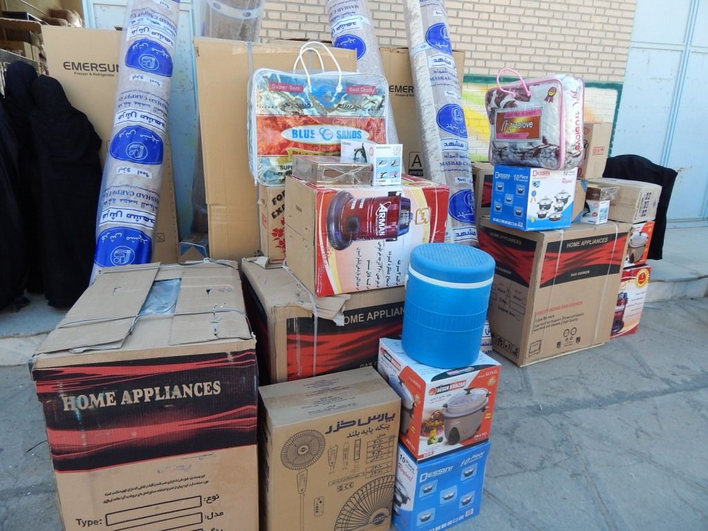 اهدای جهیزیه به ۷۴ نوعروس توسط کمیته امداد شهرستان چرام 