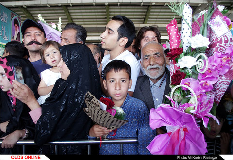 ورود نخستین حجاج خراسانی به فرودگاه هاشمی نژاد مشهد