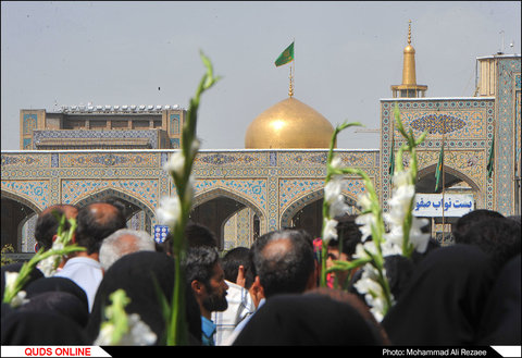 جشن مردم مشهد در عید غدیر