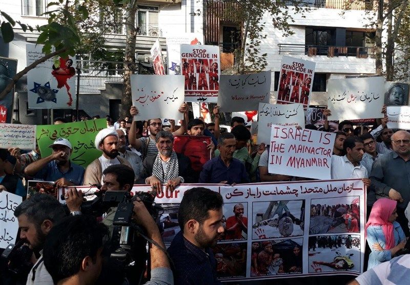 تجمع دانشجویان مقابل دفتر سازمان ملل در تهران آغاز شد + تصاویر
