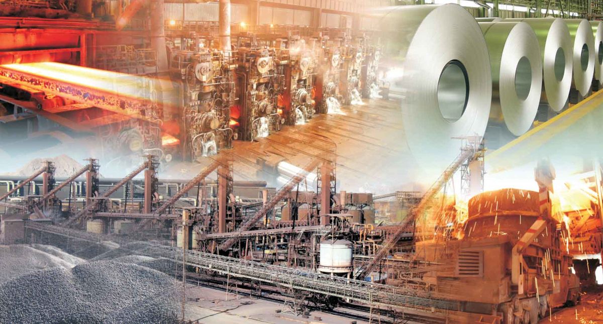رشد ۴۱۰۰درصدی تولید فولاد ایران در ۴ دهه/ چهاردهمین فولادساز برتر دنیا شدیم
