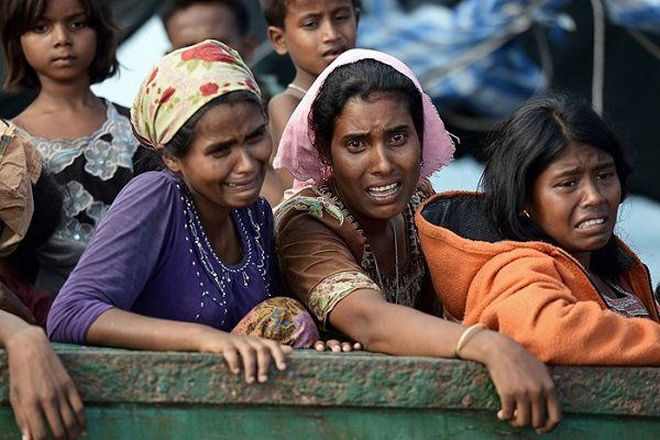 شمار آوارگان مسلمان میانمار به ۳۷۰ هزار نفر رسید