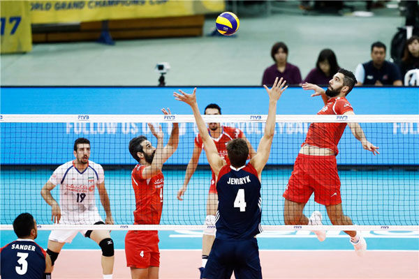 ایران لیگ ملت های والیبال را با شکست شروع کرد/  اسیر سرعت فرانسه شدند