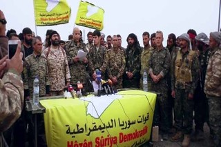 نیروهای سوریه دموکراتیک شبه نظامیان غیرقانونی هستند
