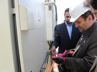 شبکه برق شهرک توریستی شیدا افتتاح شد
