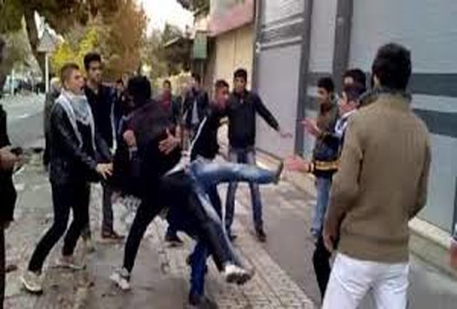 نزاع دسته‌جمعی در پایتخت با اسلحه و شمشیر!