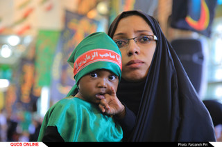 مراسم شیرخوارگان حسینی  در قم / گزارش تصویری