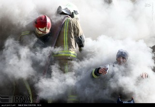 آتش ساختمان اداری وزارت نیرو بدون خسارت سنگین مهار شد