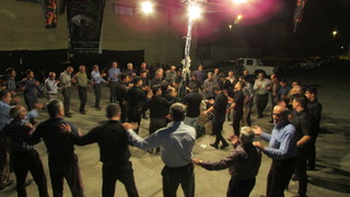 عزاداران گچسارانی ها در شب تاسوعای حسینی