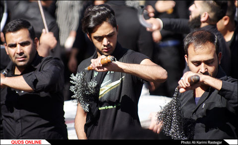 عزاداری روز تاسوعای حسینی درمشهد