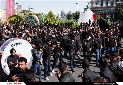 عزاداری روز تاسوعای حسینی درمشهد