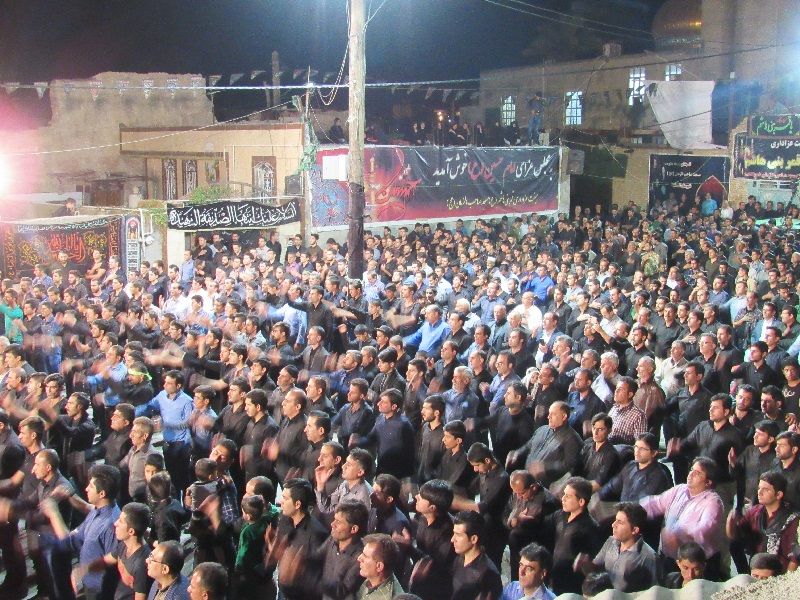  بغض لنده ای ها در شب تاسوعای حسینی ترکید+تصاویر