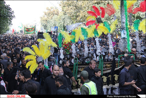 عزاداری عاشورای حسینی در مشهد