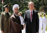 استقبال رسمی روحانی از اردوغان+فیلم