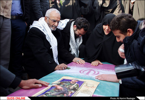 استقبال از پیکر مطهر شهید مدافع حرم محمد جاودانی
