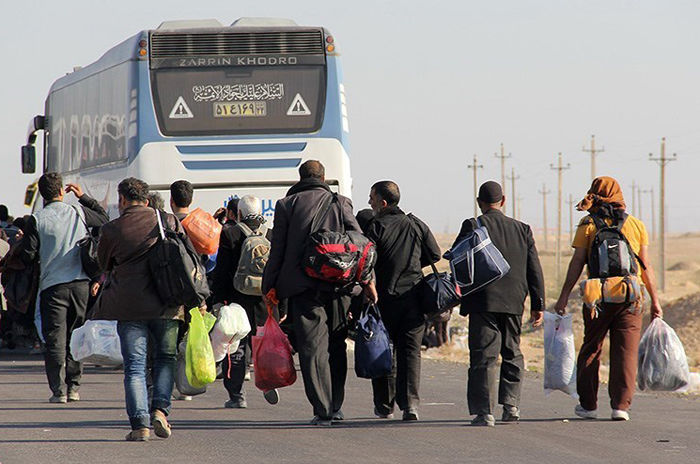 ۷۰ اتوبوس برای انتقال زائران کرمانی به کربلا اختصاص یافته است