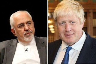 ظریف و وزیر خارجه انگلیس تلفنی گفتگو و رایزنی کردند