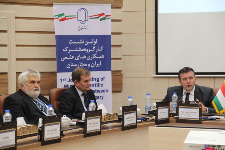 دومین نشست کارگروه مشترک همکاری‌های علمی ایران با مجارستان در دانشگاه یزد برگزار شد