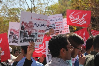دانشجویان دانشگاه یزد سخنان ترامپ را محکوم کردند