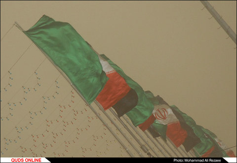 گرد و غبار شدید در مشهد