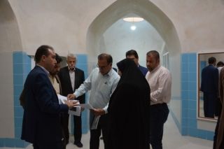 مرمت و احیای حمام قدیمی و سنتی میرزا رضا پایان یافت