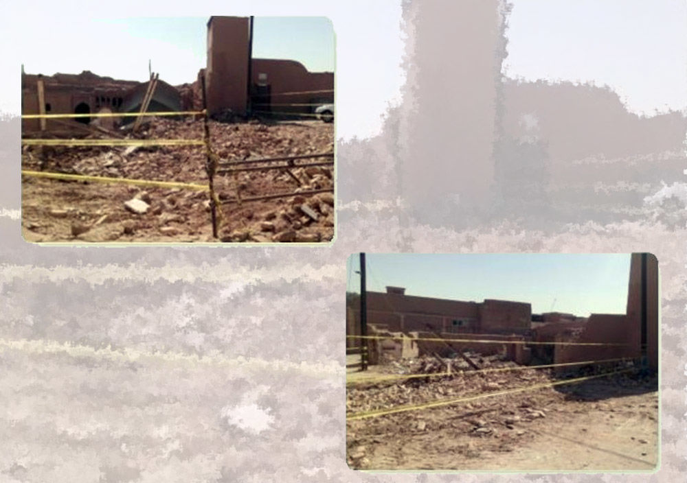 تخریب مسجد حضرت رقیه(س) برای رفع خطر بوده است