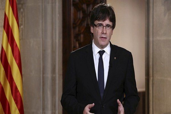 سخنرانی رهبر جدایی‎طلب کاتالونیا لغو شد
