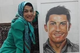 واکنش لالیگای اسپانیا به تصاویر نقاش معلول ایرانی