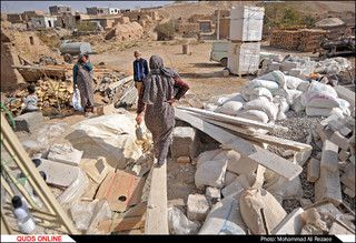 روند ساخت و ساز در مناطق زلزله زده رضویه/گزارش تصویری