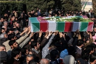 پیکر پاک شهید محمود نیستانی در بجنورد تشییع شد