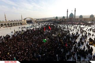 تشییع پیکر پاک دو شهید  مدافع حرم حضرت زینب س در قم/ گزارش تصویری