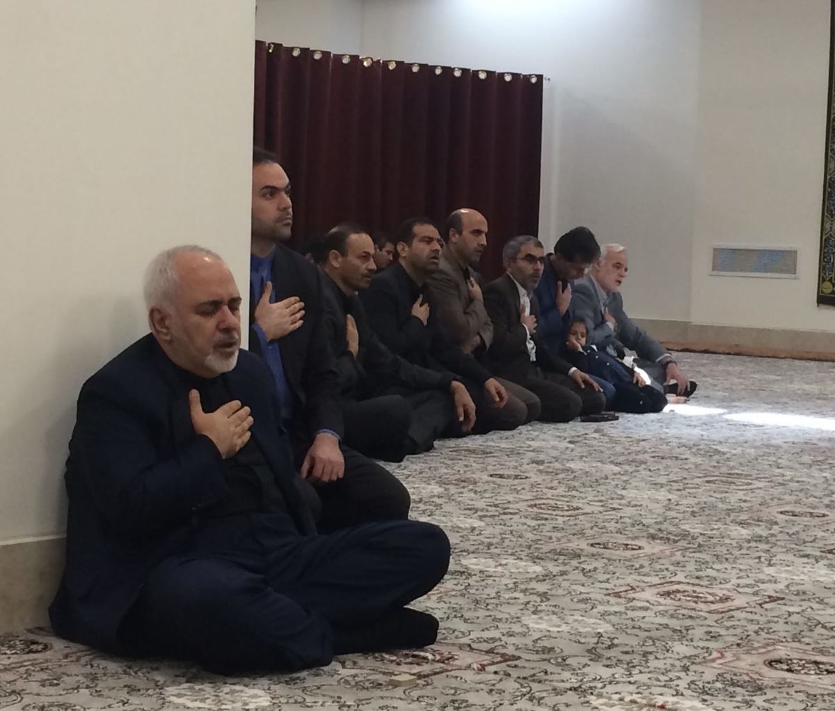 حضور وزیر امور خارجه در مراسم اربعین حسینی در تاجیکستان