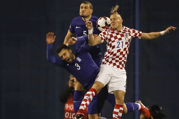 گام محکم کرواسی برای حضور در جام جهانی/ یونان امیدهایش را زنده نگه داشت
