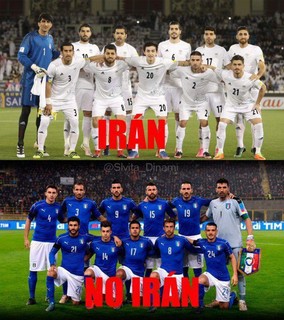 شوخی مارکا با حذف تیم ملی ایتالیا از جام جهانی با استفاده از نام و عکس ایران!