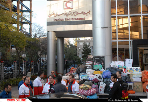 جمع آوری کمک های مردمی در مشهد